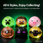 Minecraft Themed Squishy Bun Toy 6 Styles Collectible Blind Box Steamed Bun Squeeze Fidget Toy With Secret Character view 4