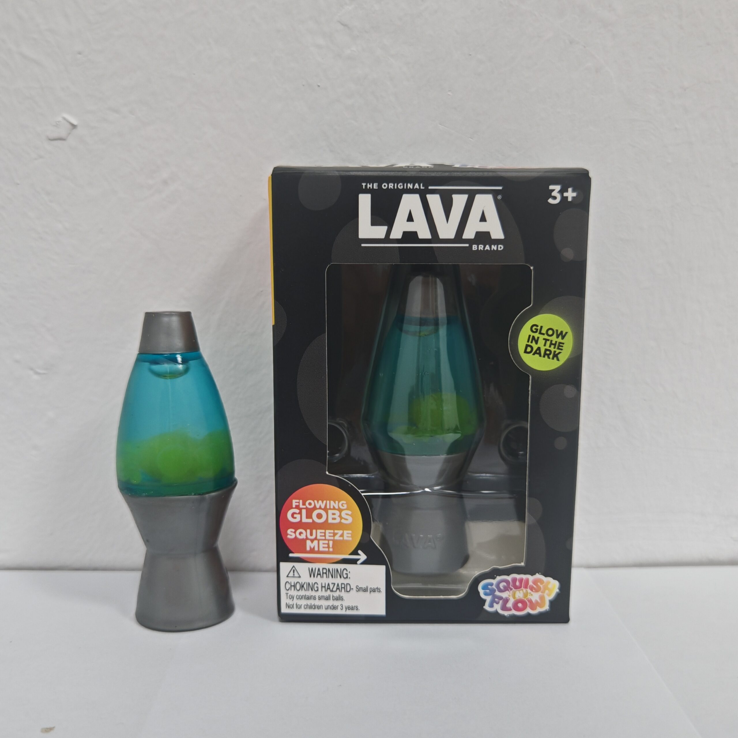 Lava Squish N Flow Glow In Dark Fidget Toy Flowing Glob Squeeze Stress Relief Lava Lamp Sensory Toy For Kids
