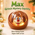 Christmas Mystery Blind Box Squishy Toy, Slow Rising Soft Squeeze Fidget Stress Relief Toy, Holiday Surprise Collectible Gift for Kids view 2
