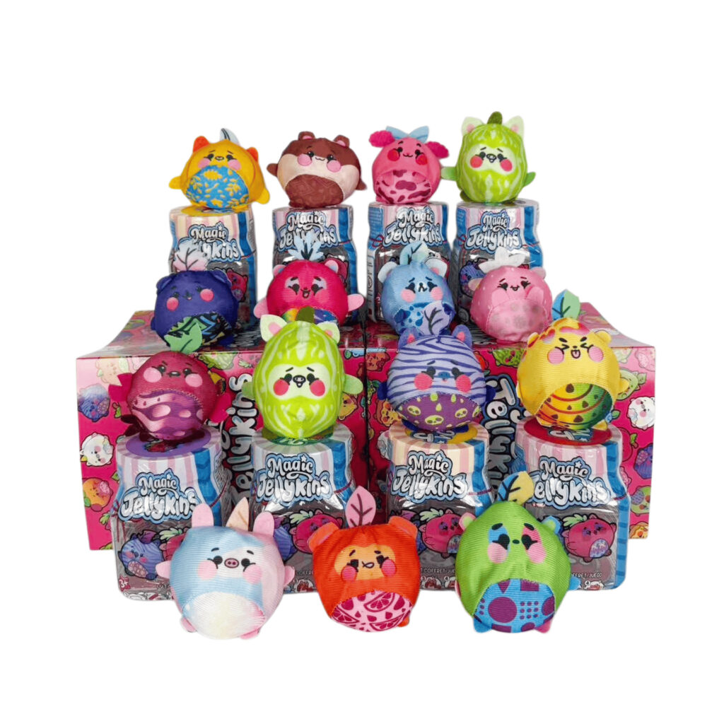Creative magic shaking jar fruit series water soaking surprise blind box soft and cute squishy stress relief magic squishy