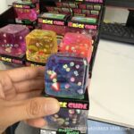 New  Needon  Stress Relief Fruit Cube Sensory Toy Squeeze Decompression Toy view 5